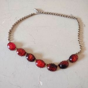 Vintage short necklace costume jewelry